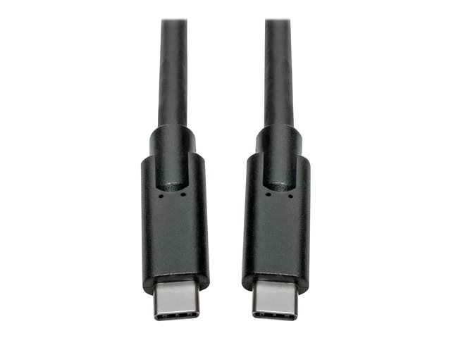 Tripp Lite USB Type-C to Type-C Cable, M/M, 3.1, Gen 1, 5 Gbps, 10 ft. - Thunderbolt 3 Compatible, 3A Rating
