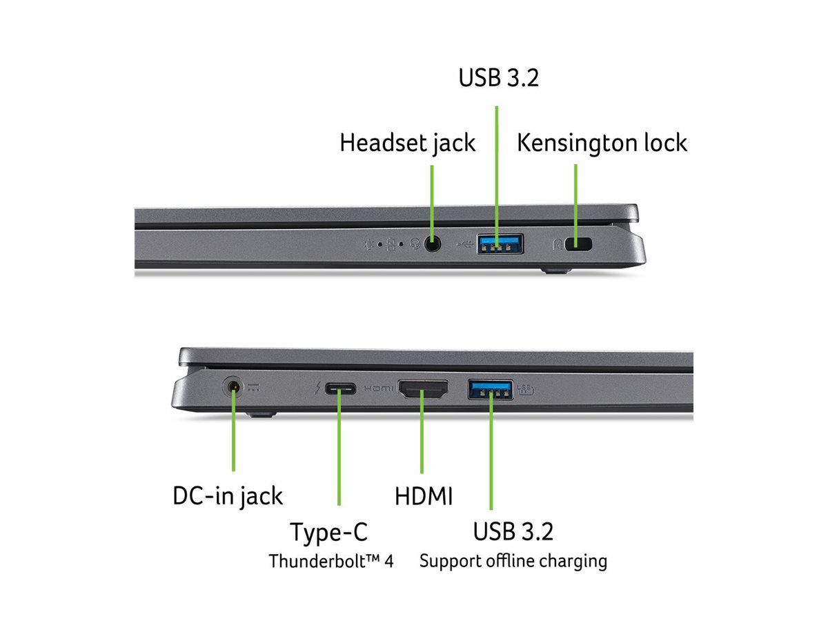 ACER Aspire 17 A17-51M-57XH i5-1334U 17p