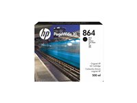 HP 864 - black - original - PageWide XL - ink cartridge