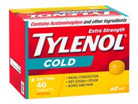 Tylenol* Cold Daytime - Extra Strength - 40 cool burst tablets