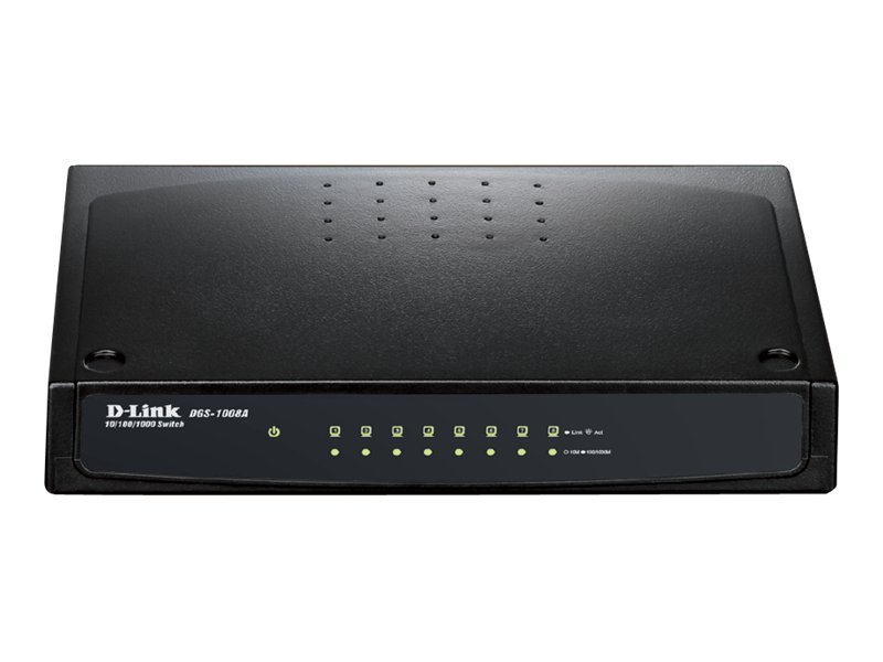 D-Link DGS 1008A switch 8 ports Product shot 74850