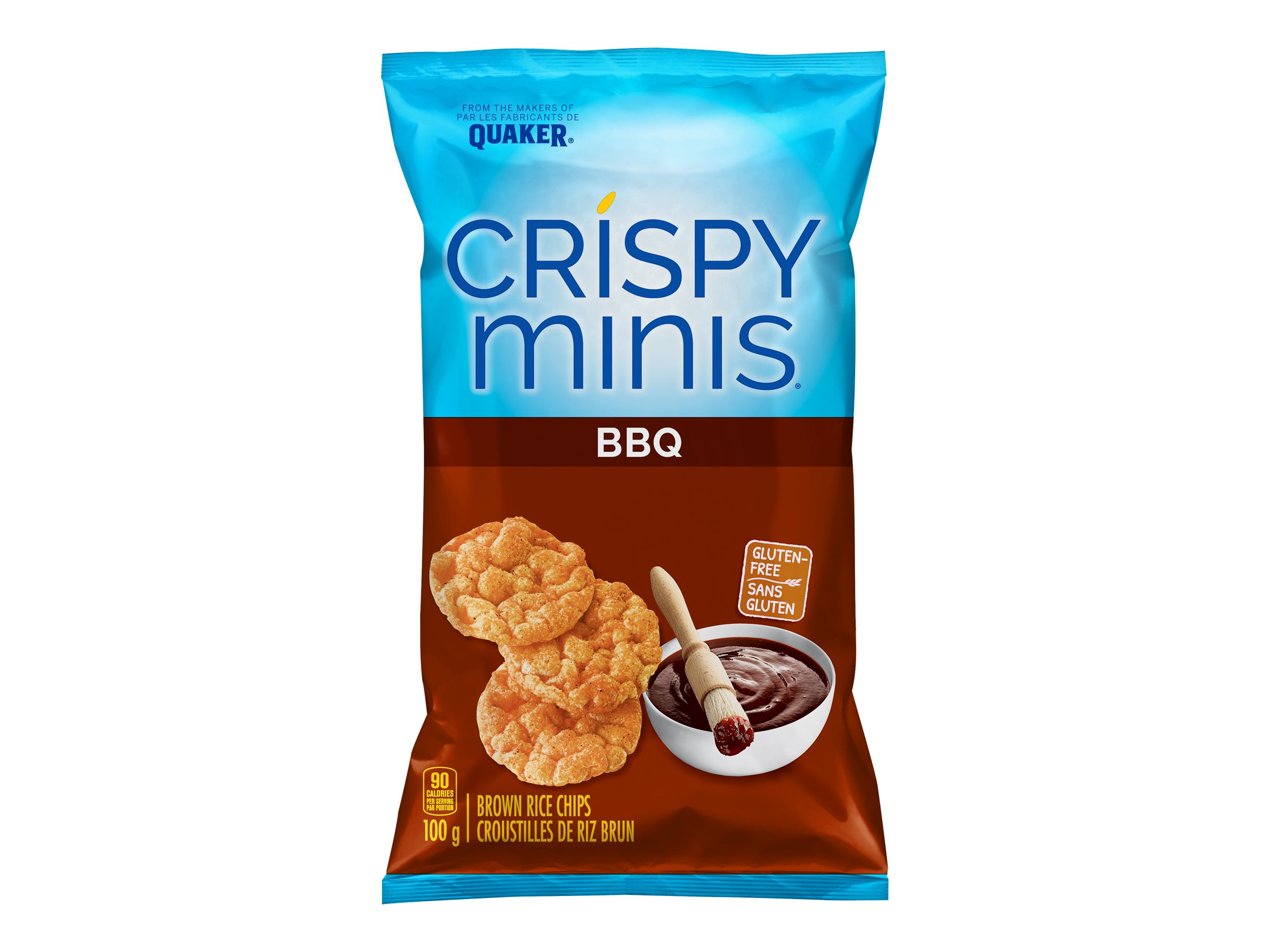 Quaker Crispy Minis BBQ - Rice chips - 100 g