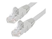 StarTech.com 3m LSZH CAT6  Cable, 10  Snagless RJ45 100W  Network Patch Cord Strain Relief, CAT 6 10GbE UTP, Grey, Individually Tested/ETL, Low Smoke Zero Halogen - Category 6 - 24AWG (N6LPATCH3MGR) CAT 6 Ikke afskærmet parsnoet (UTP) 3m Patchkabel Grå