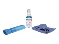 Manhattan LCD Cleaning Kit (mini), Alcohol-free, Includes Cleaning Solution (60ml), Brush and Microfibre Cloth, Ideal for use