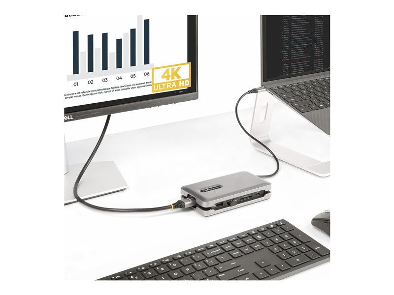 StarTech.com Adaptateur Multiport USB-C - Hub HDMI/PD