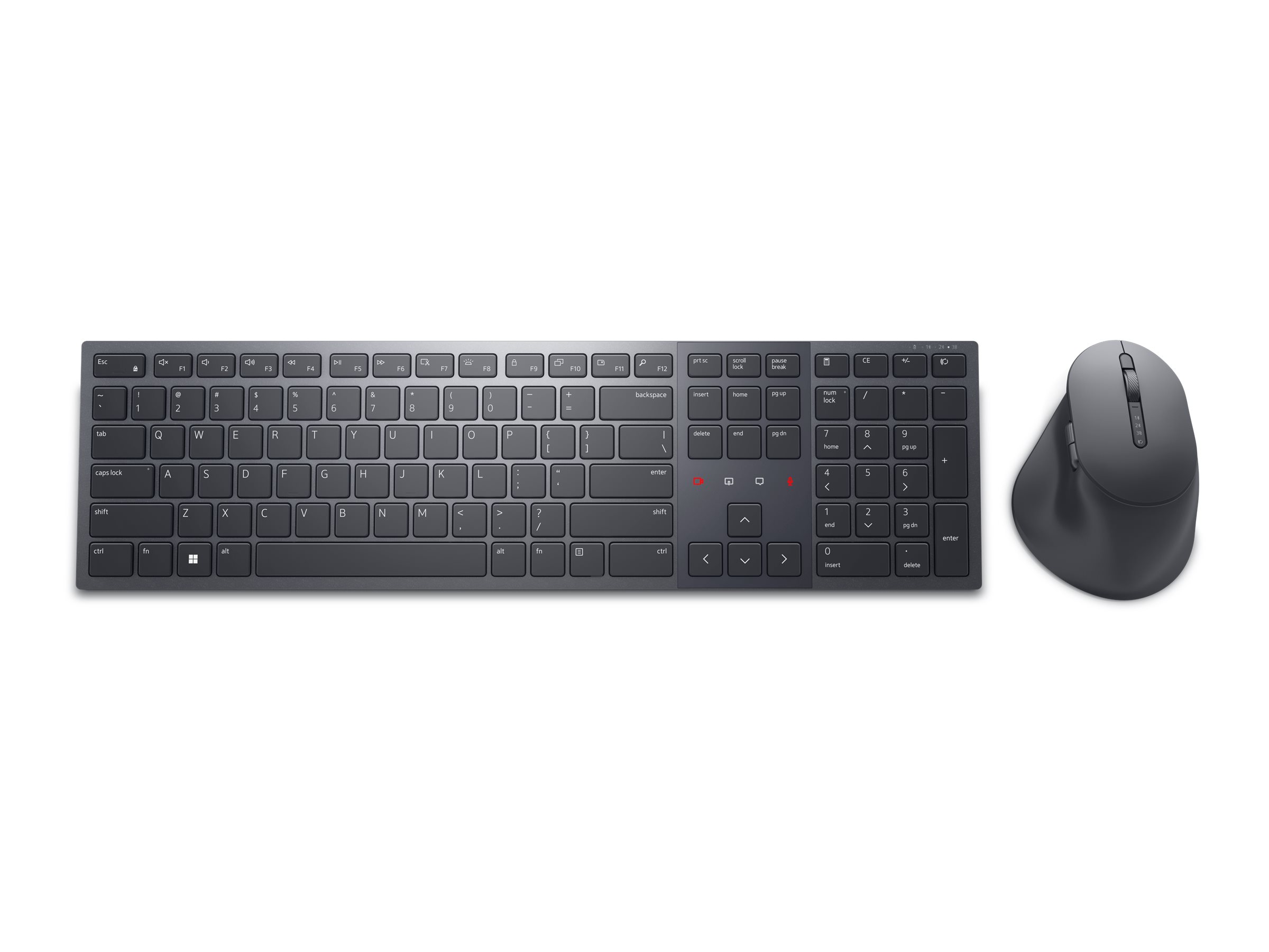 Dell Premier Km900 Keyboard And Mouse Set Collaboration Qwerty Uk Graphite Input Device