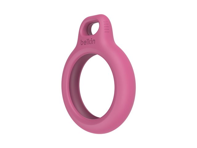 BELKIN AirTag Holder with Keyring Pink