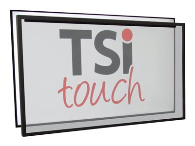 TSItouch Touch overlay multi-touch (6-point) infrared wired black powder coat 
