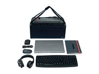 Leitz Leitz Hot Desking-arbejdstaske i stof Mørkegrå 64440089 Modsvarer: N/A