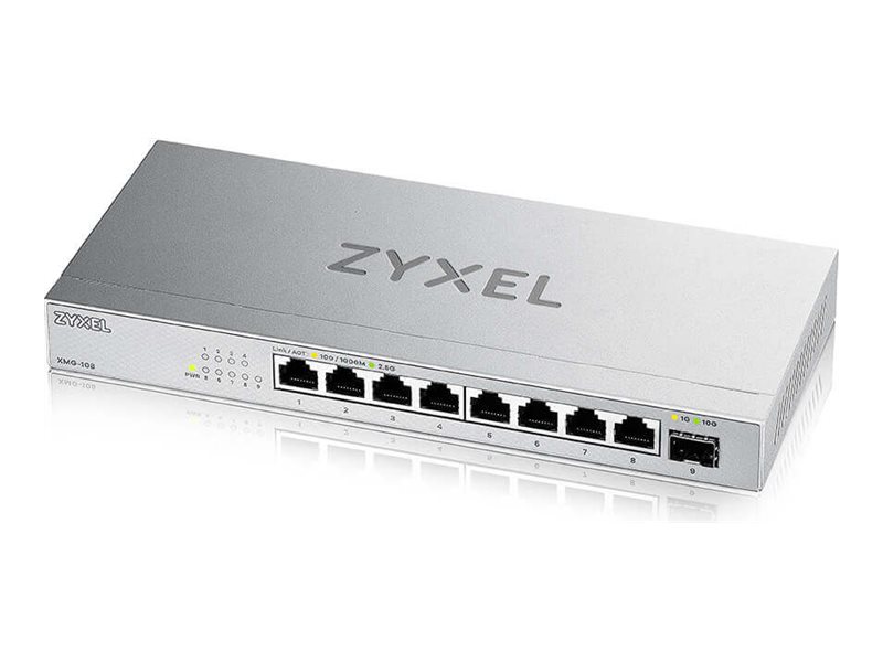 XMG-1088-PORT 2.5GBEUNMANAGED SWITCH W/ 1PORT 10G SFP+