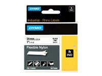 DYMO RhinoPRO Flexible Nylon - flexible tape - 1 cassette(s) - Roll (2.4 cm x 3.5 m)