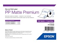 Epson Premium - die cut labels - matte - 736 label(s) - A4