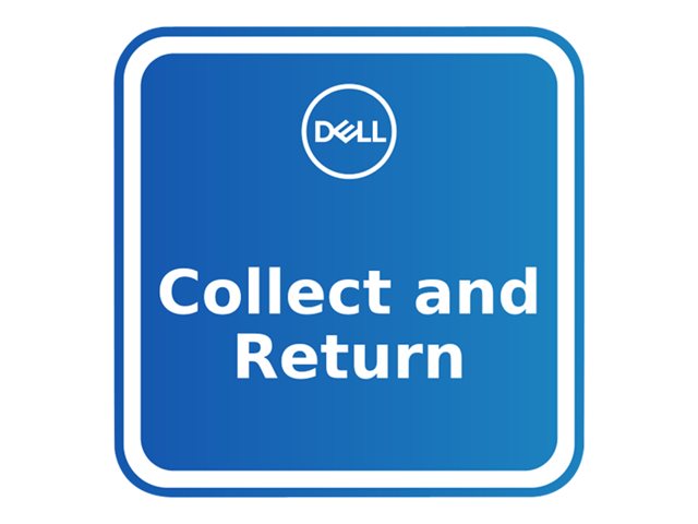 Image of Dell Upgrade from 1Y Collect & Return to 3Y Collect & Return - extended service agreement - 2 years - 2nd/3rd year - pick-up and return