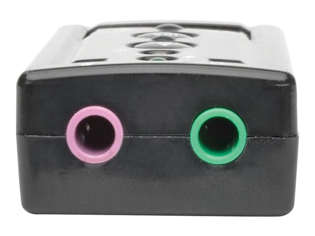 Tripp Lite USB External Sound Card Microphone Speaker Virtual 7.1 Channel - Sound card - USB