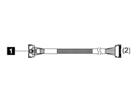 Lenovo - Kit de câbles de stockage - pour PCIe Gen5 Riser3