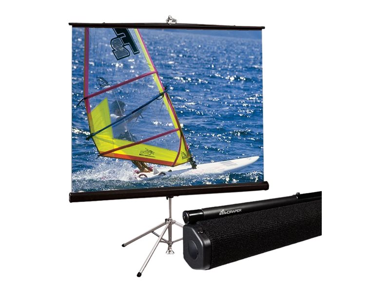 Draper Diplomat/R - Projection screen with tripod