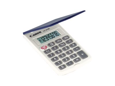 Canon LC-210L, pocket calculator
