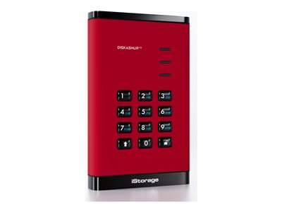 ISTORAGE DISKASHUR3 SSD 512GB RED