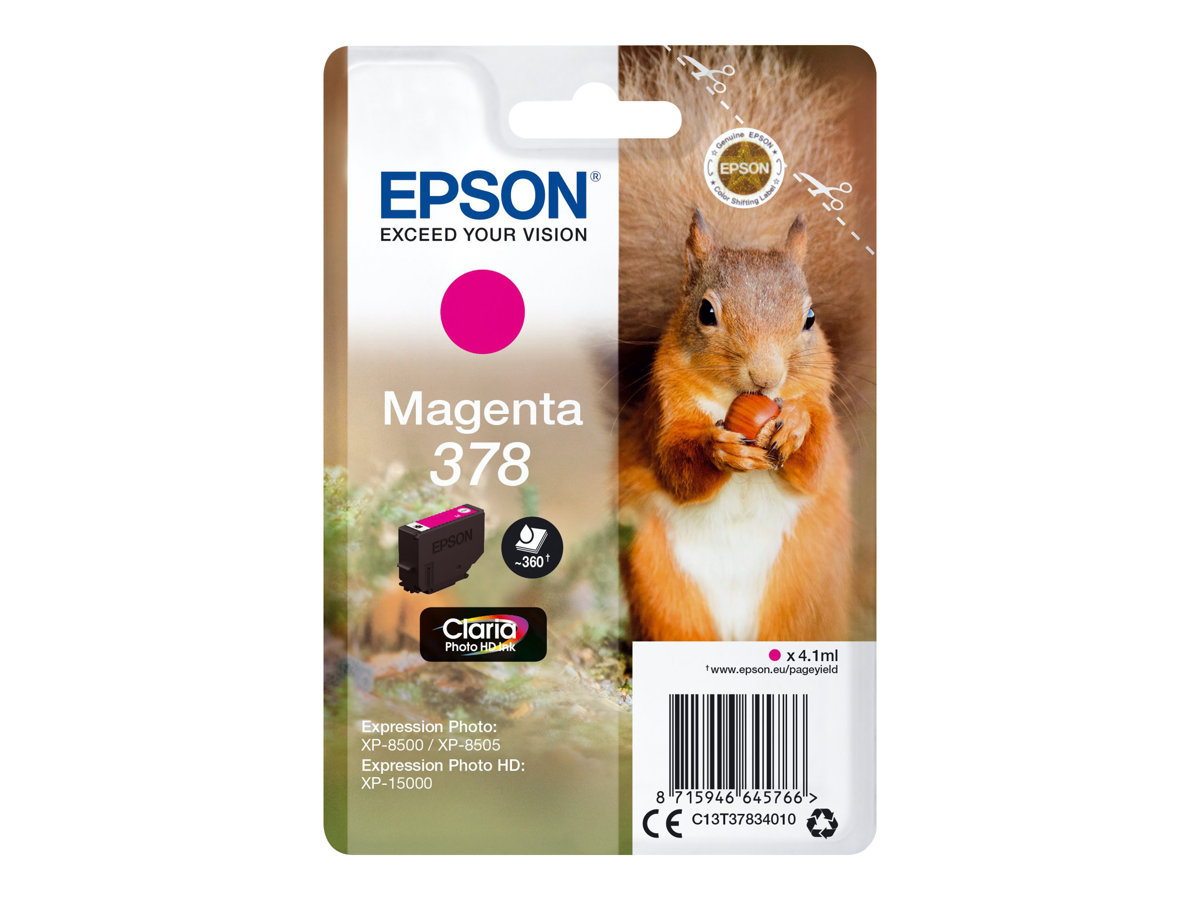 EPSON 4LB Singlepack Magenta 378