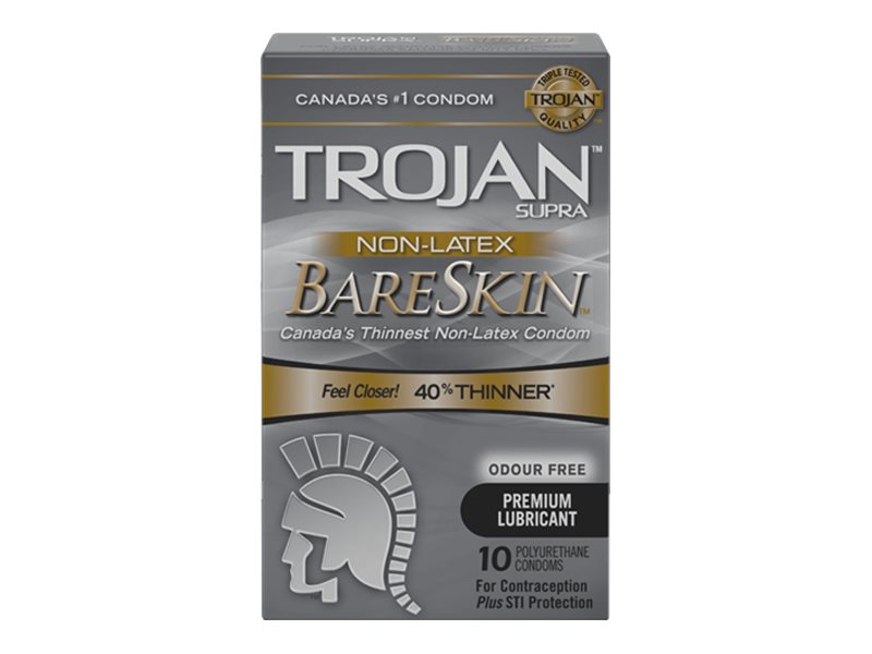 Trojan Supra BareSkin Non-Latex Condoms