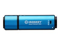 Kingston IronKey Vault Privacy 50C IKVP50C 512GB USB 3.2 Gen 1 Blå