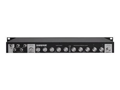 Shure UA844+V - RF amplifier / splitter for wireless audio receiver, wireless microphone system