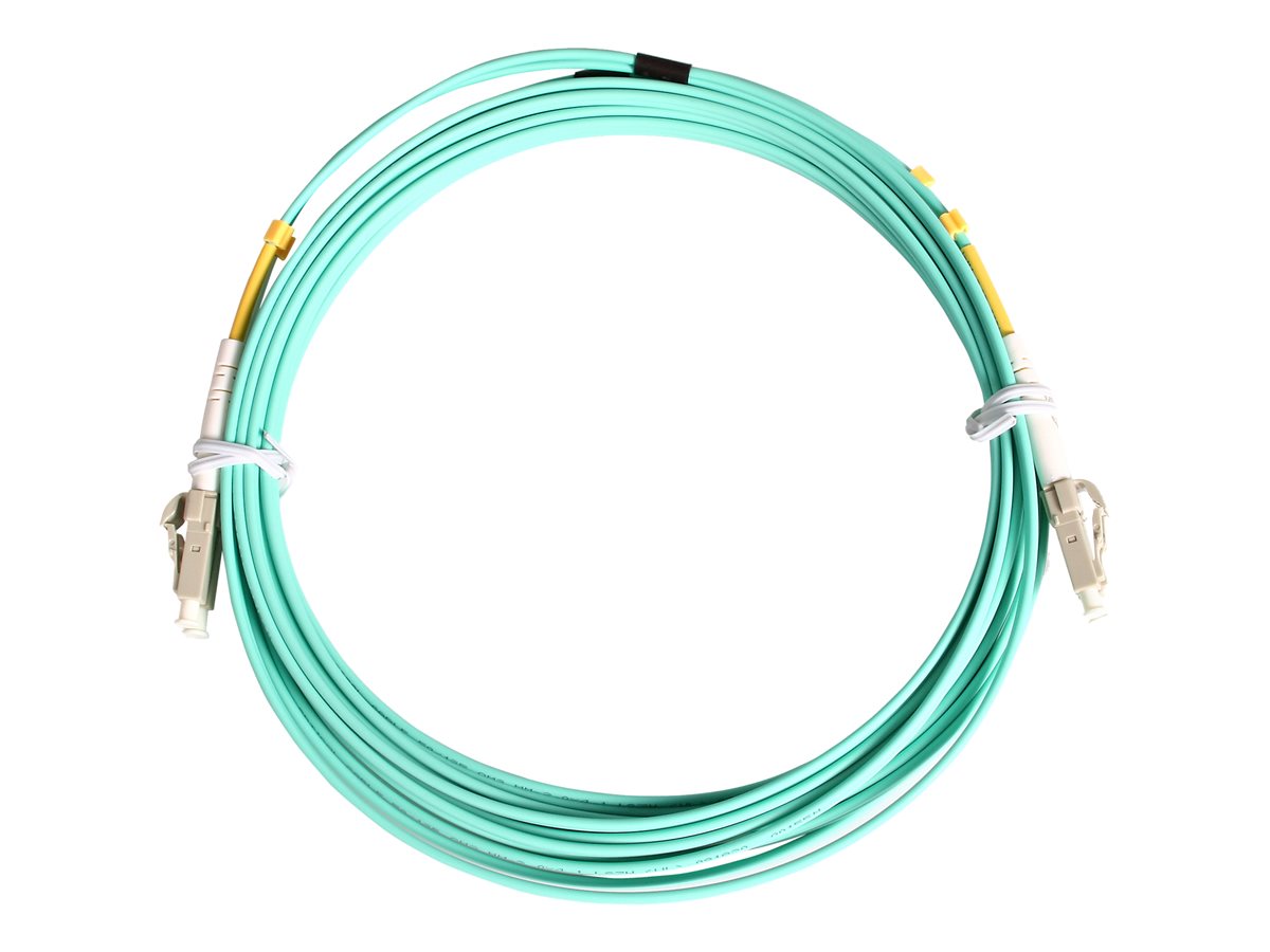 STARTECH 2m 10 Gb Aqua Fiber Patch Cable LC/LC