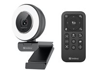 Sandberg Streamer USB Webcam Pro Elite 2560 x 1440 Live streaming-kamera Wired