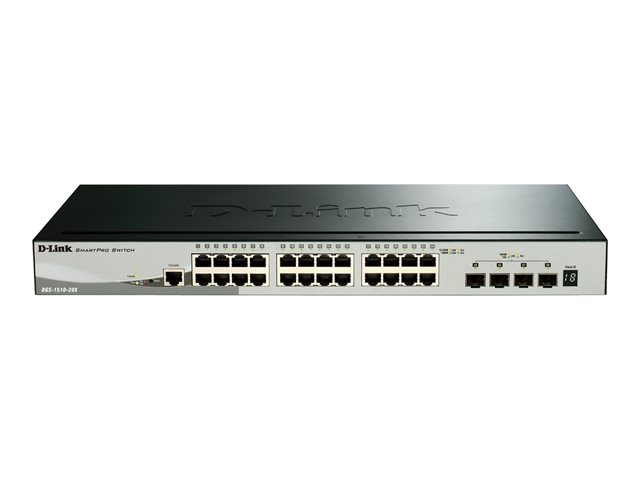 D-LINK 28-Port Smart Stack Switch 4x 10G DGS-1510-28X/E
