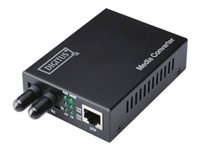 DIGITUS Professional DN-82010-1 Fibermedieomformer Ethernet Fast Ethernet