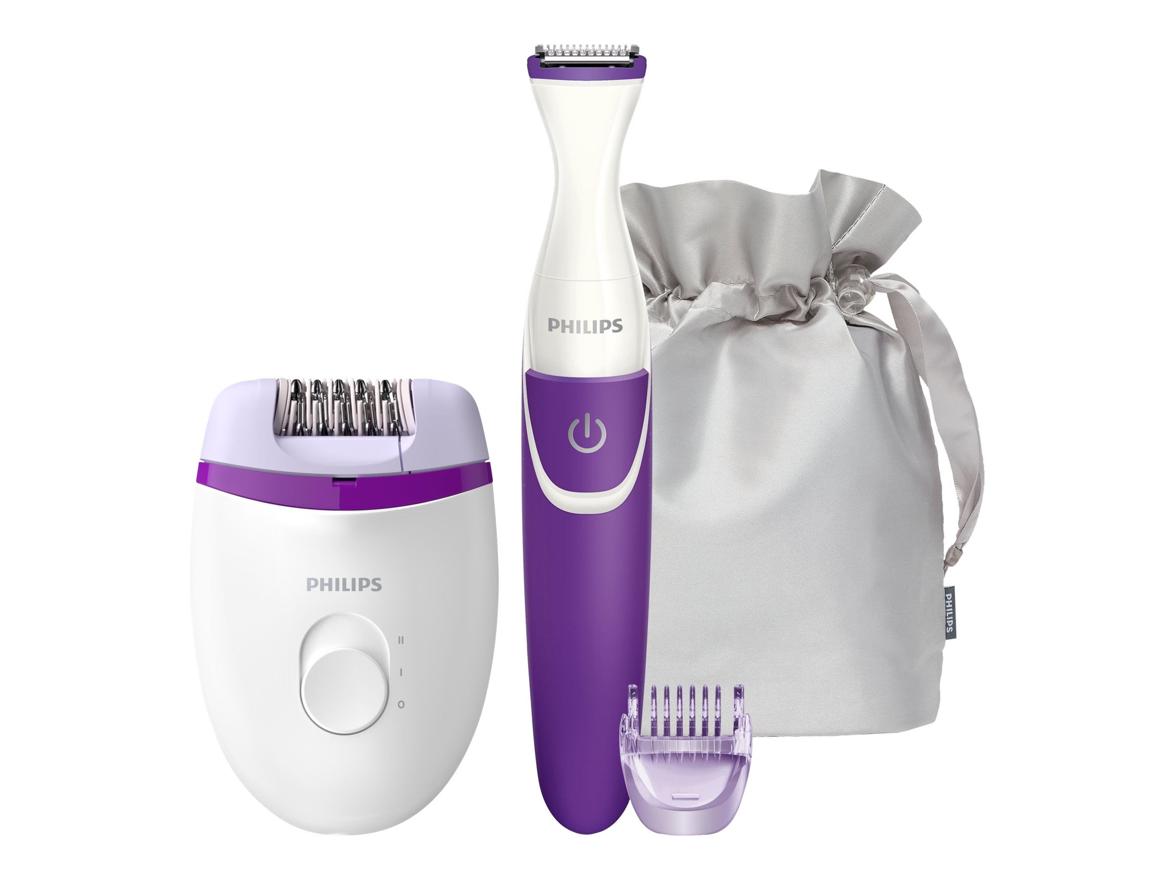 Philips Satinelle Essential Epilator with Bikini Trimmer - BRP505/00