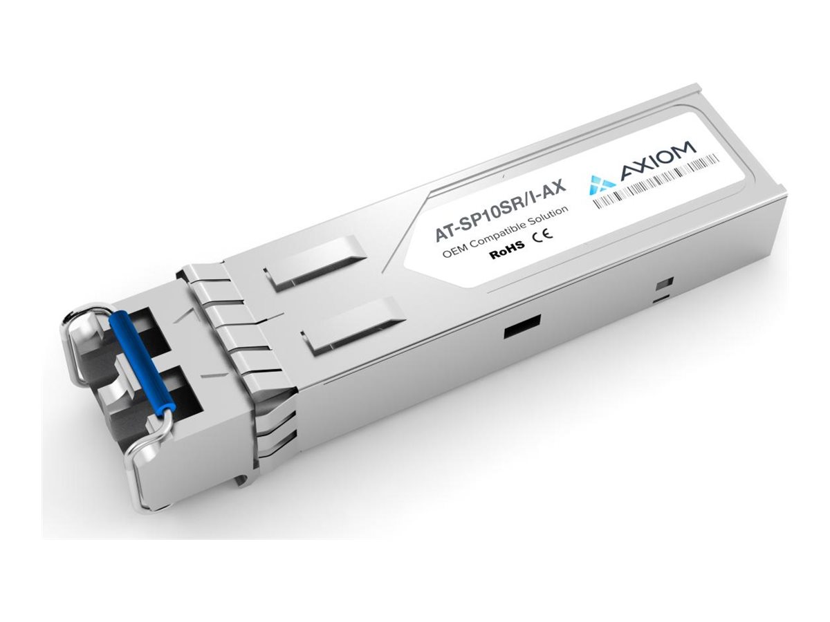 Axiom - SFP+ transceiver module (equivalent to: Allied Telesis AT-SP10SR/I)