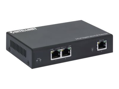 INT 2Port Gig PoE-Extender bis 2x30W Out