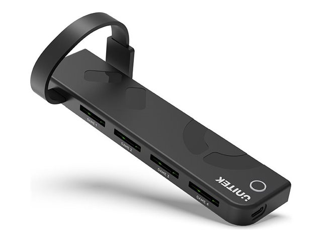 Unitek, USB hub / memory card reader for game console, 4-in-1