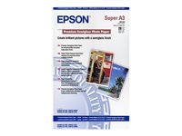 Epson Premium Semigloss Photo Paper - photo paper - semi-glossy - 20 sheet(s) - A3 Plus