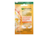 Garnier SkinActive Moisture Bomb - Eye Sheet Mask - Orange Juice & Hyaluronic Acid - 6ml
