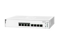 HPE Aruba Instant On 1830 8G 4p Class4 PoE 65W Switch Switch 8-porte Gigabit Ethernet PoE+