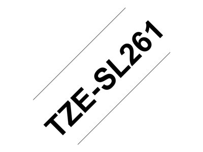 BROTHER TZeSL261 tape Black on White 36