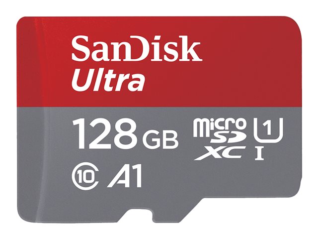 SANDISK Ultra microSDXC card 128GB SDSQUAB-128G-GN6FA