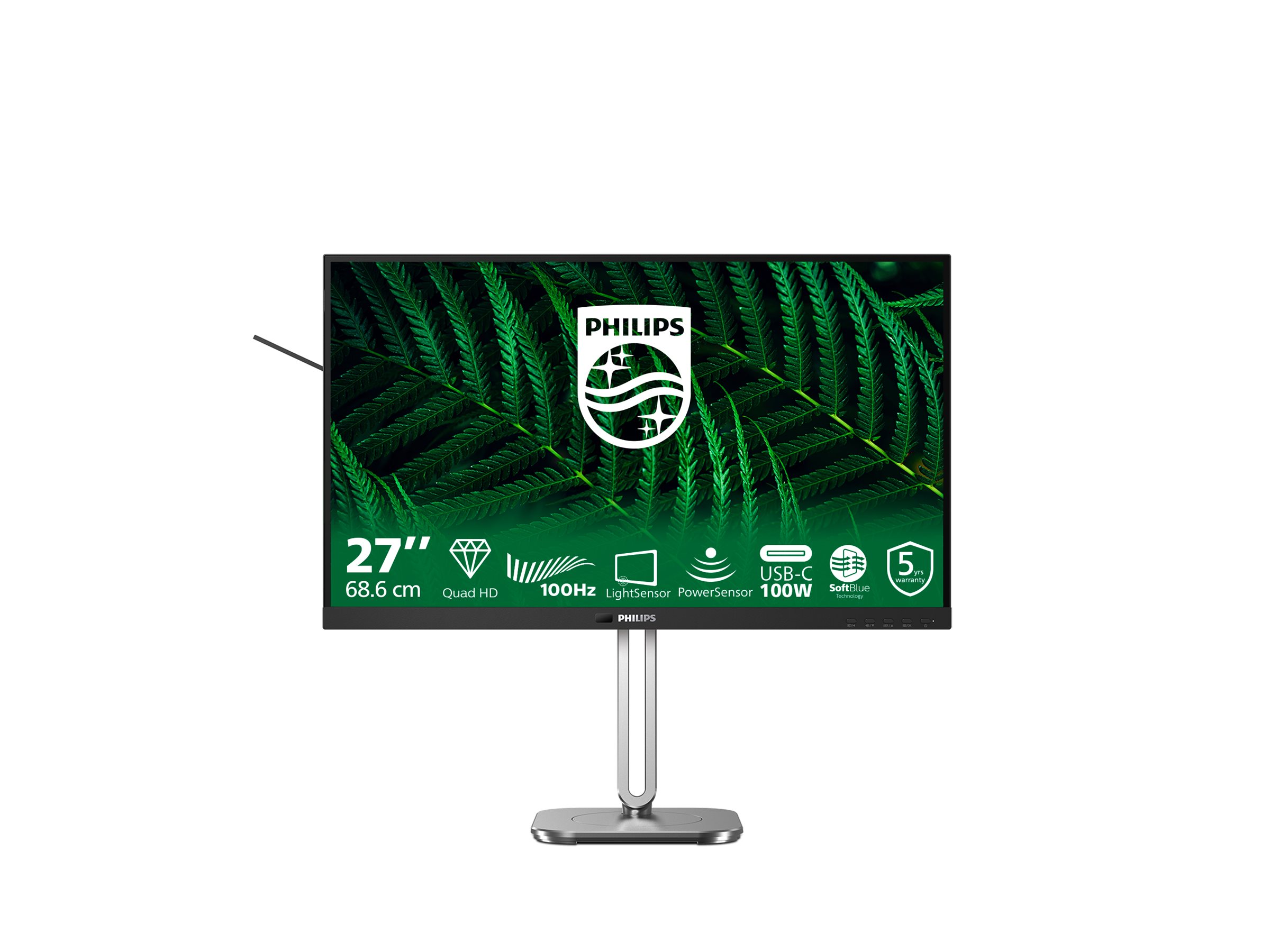 An image of Philips 27B2G5601 - 5000 Series - LED monitor - QHD - 27"