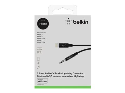 Belkin 3.5 best sale mm to lightning