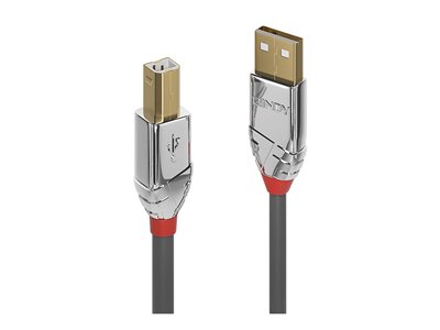 LINDY USB 2.0 Kabel Typ A/B Cromo Line M/M 5m - 36644