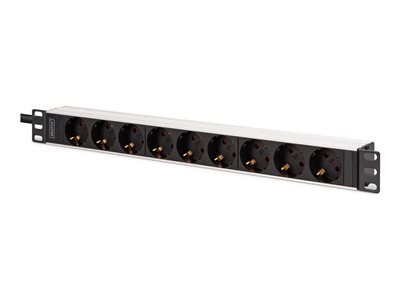DIGITUS 1U Alu PDU rackmount 8x