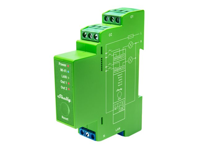 SHELLY Pro Dimmer 2PM Dimmer FG3800235268179