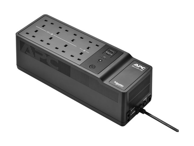 APC Back-UPS BE Series BE1050G2 - UPS - USB-C + USB-A - 600 Watt - 1050 VA
