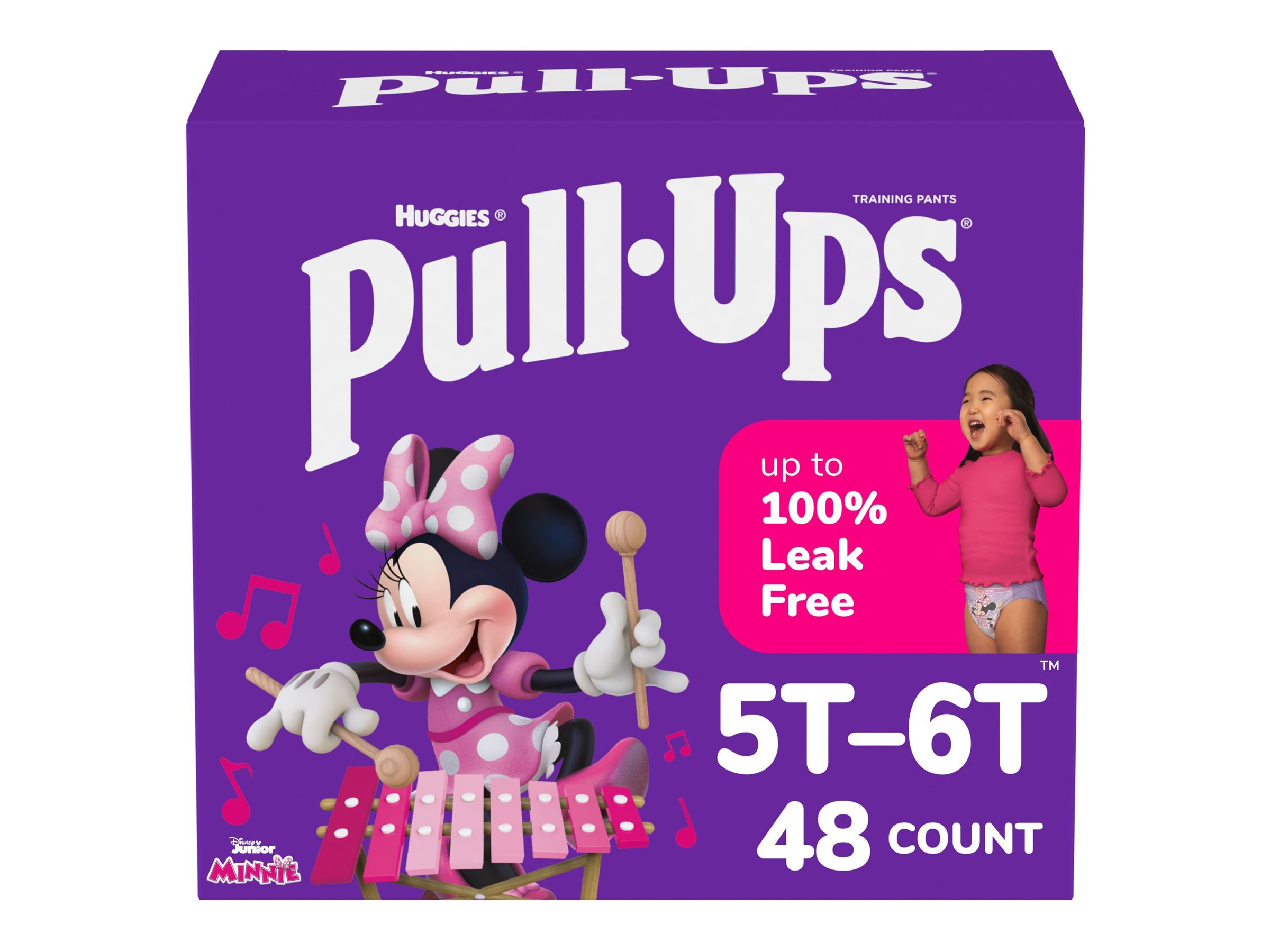 Huggies Pull-Ups Training Pants - Disney Junior Minnie Mouse - 5T-6T - 48's