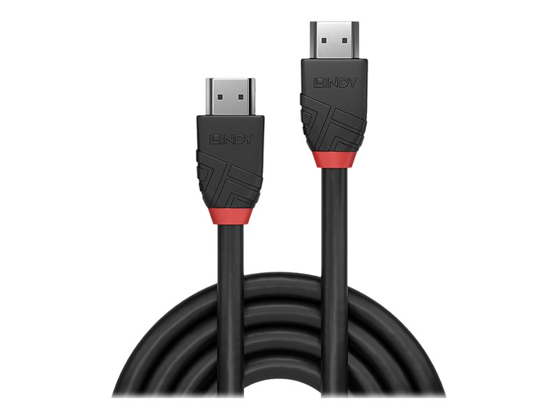 LINDY 3m 8k60hz HDMI Cable Black Line