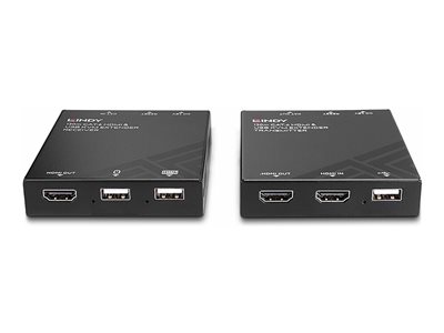 LINDY 120m Cat.6 HDMI & USB KVM Extender - 39381