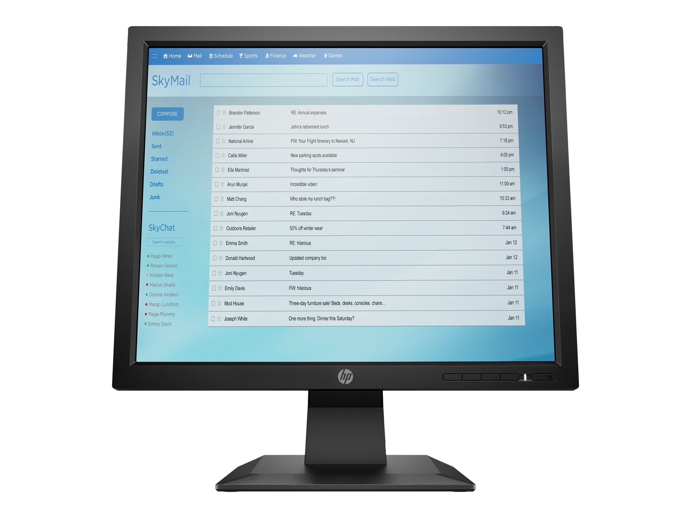 HP P174 - LED monitor