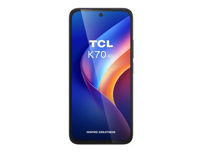 TCL K70 4G - midnight black - 4G smartphone - 128 